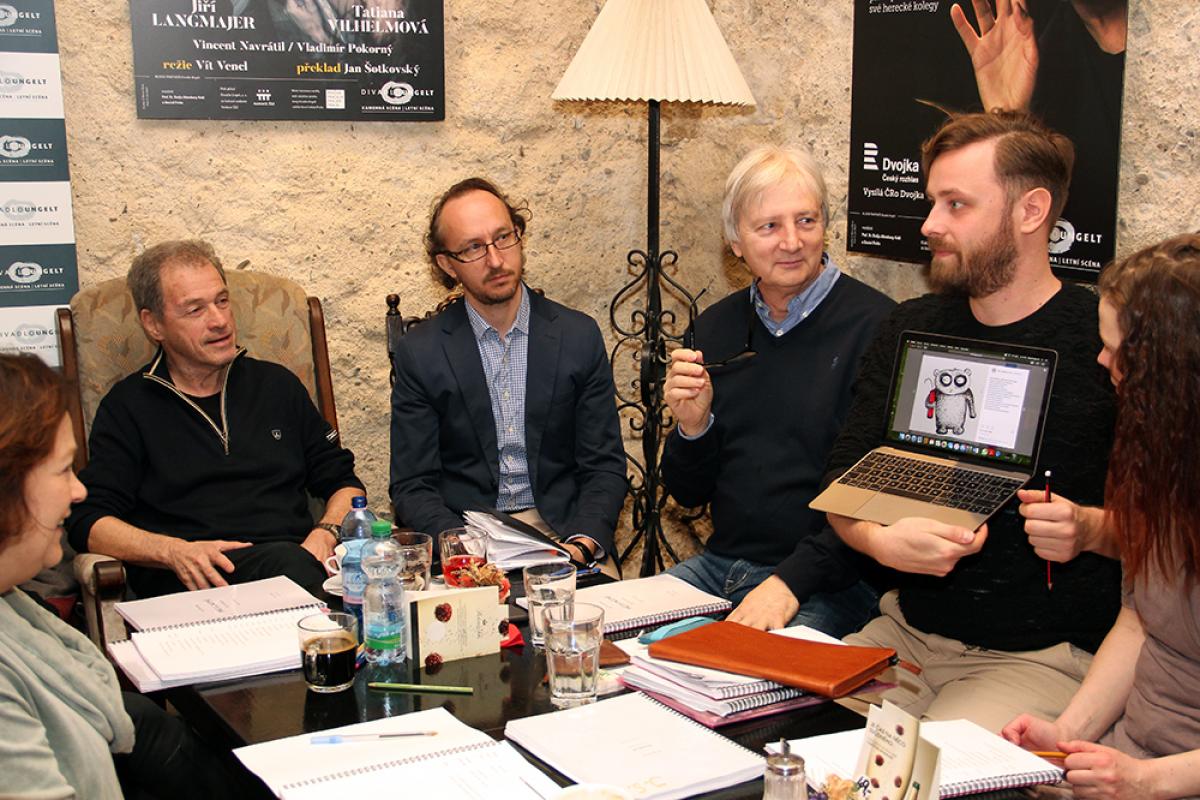 Přítelkyně - zahajovací zkouška