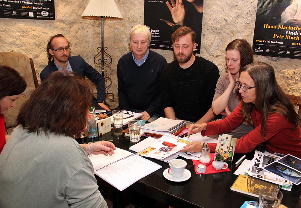 Přítelkyně - zahajovací zkouška