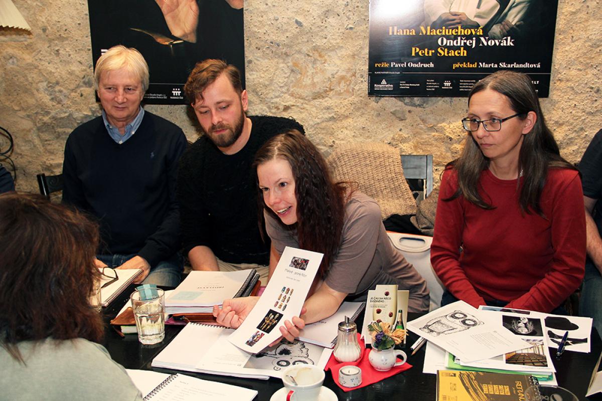 Přítelkyně - zahajovací zkouška