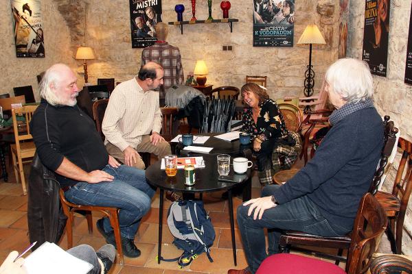 Janusz Klimsza, Jaromír Dulava, Bára Hrzánová a Pavel Dominik